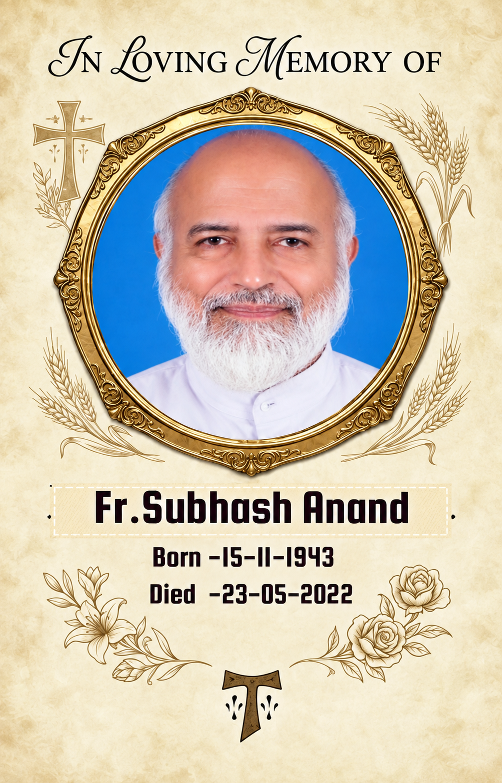 Fr Subhash Anand